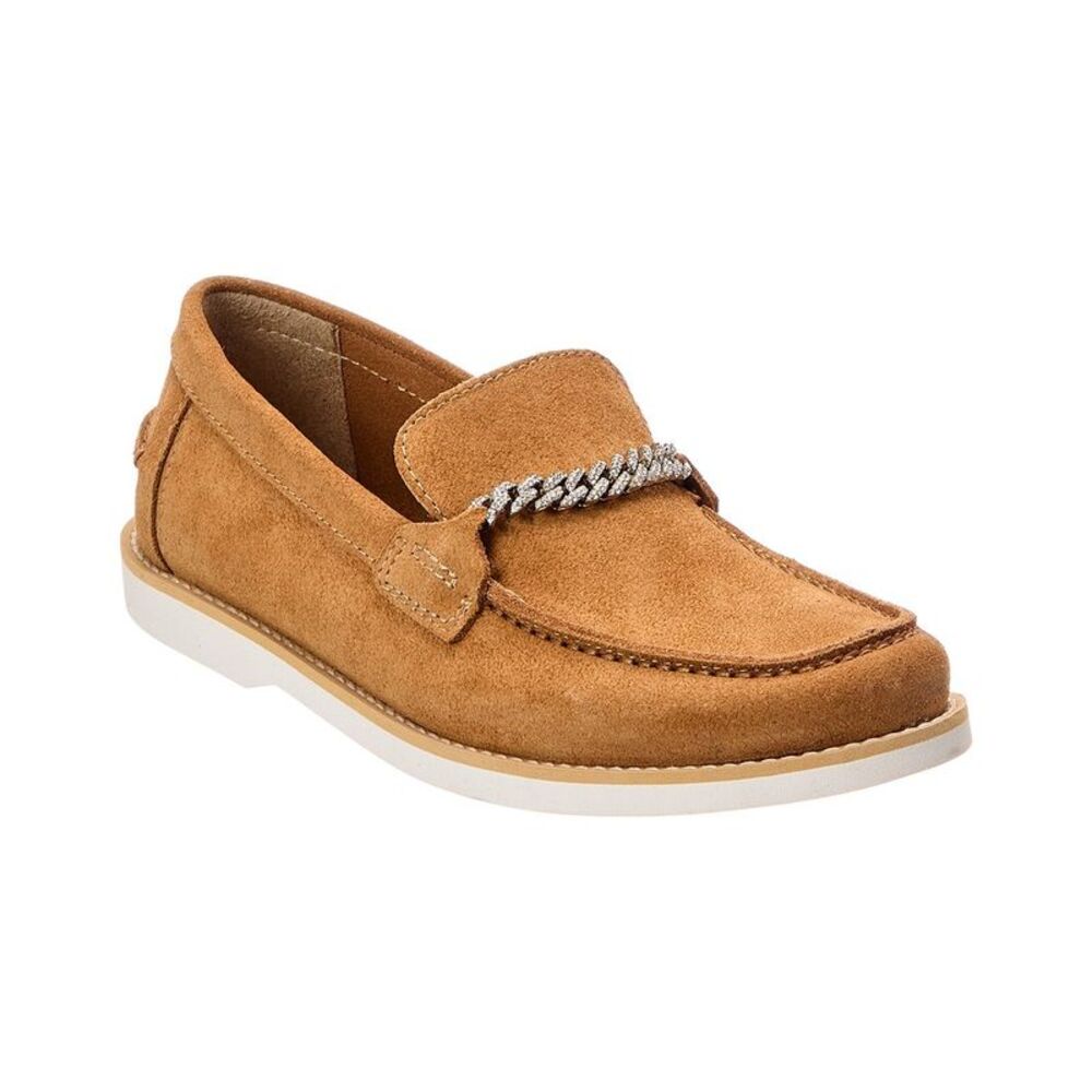 Baldinini Suede Loafer, Brown